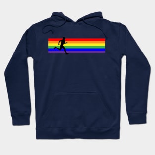 Rainbow Runner Hoodie